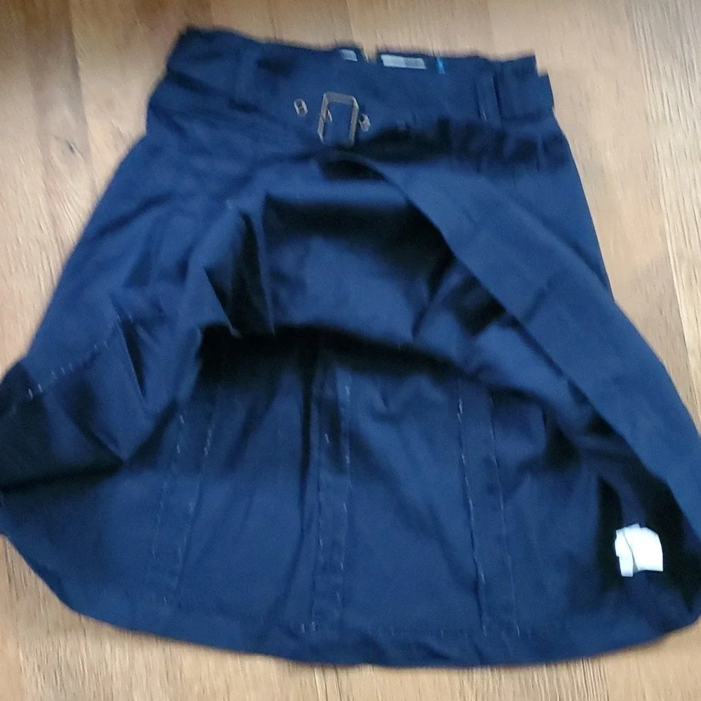 Children's Place Girls Navy Pleated Uniform Skirt Size 6X/7‎